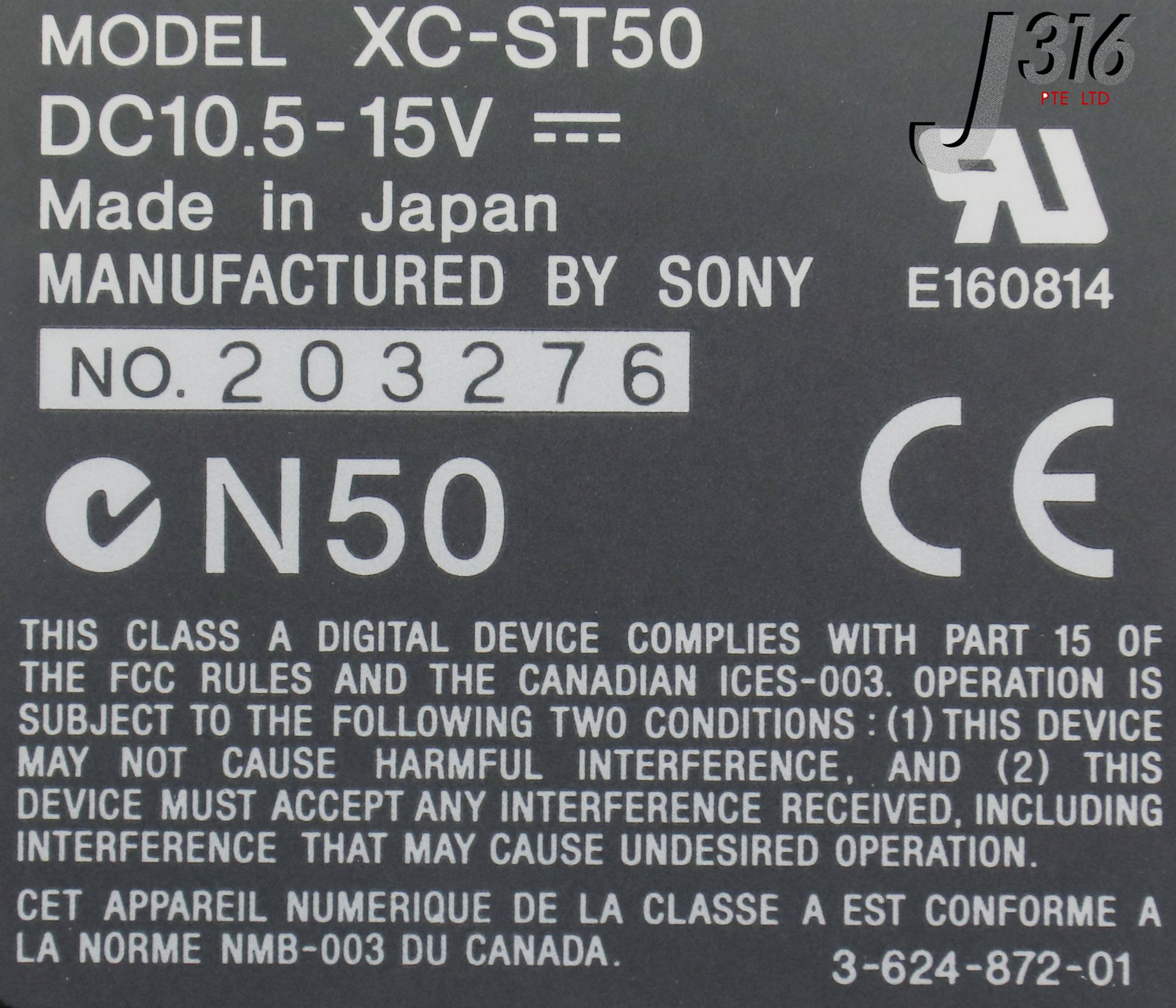 19150 SONY CCD IND CAMERA W/ X2 TV EXTENDER (1:1.16 XC-ST50 | eBay